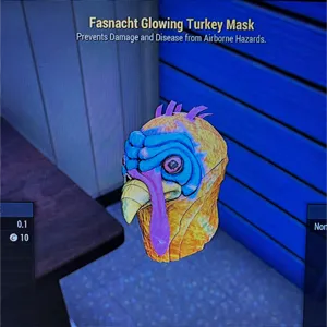 Glowing Turkey Mask