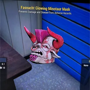 Glowing Minotaur Mask