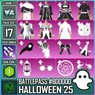WZ - Halloween 25 B00 Pack