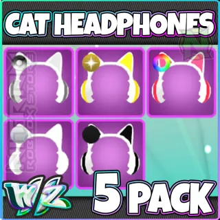 WZ - Cat Headphones - 5x