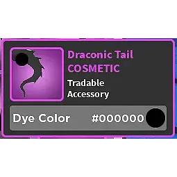 WZ - Draconic Tail - #000000