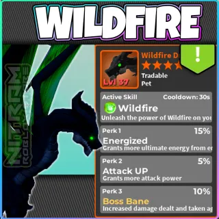 WZ - Wildfire Dragon - Atk,energ,bob