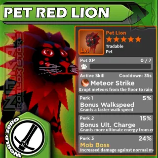 WZ - RedLion Pet - Unob