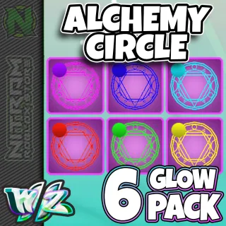 WZ - Alchemy Circle Glow - 6x Pack