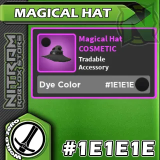 WZ - MAGICAL HAT - #1E1E1E