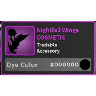 WZ - Nightfall Wings