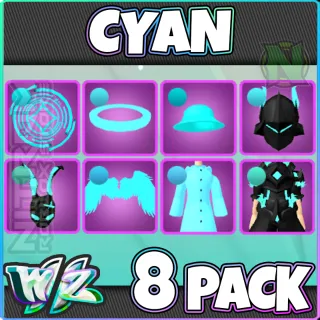 WorldZero - Cyan 8x Pack