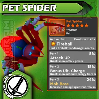 WZ - Spider Pet - UNOB