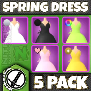 WZ - Spring Dress - 5x Pack