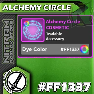 WZ  - ALCHEMY CIRCLE #FF1337