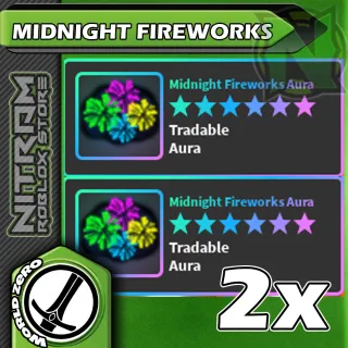 WZ - 2x Fireworks Aura