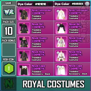 WZ - Royal Costumes Pack