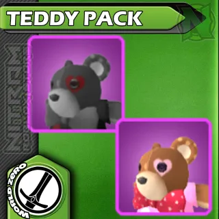 WZ - 2x TEDDY BEAR MOUNTS