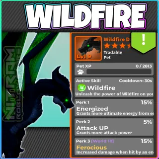 WZ - Wildfire Dragon - Atk,energ,fero