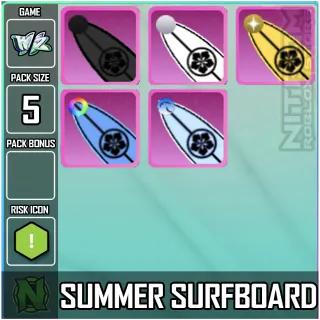 WZ - Summer Surfboard Pack