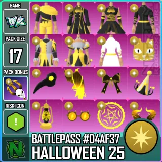 WZ - Halloween 25 Gold Pack