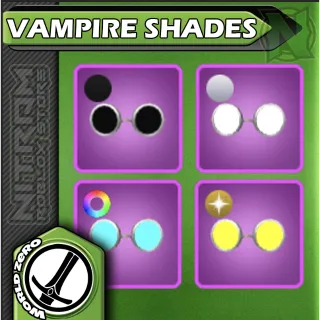 WZ - Vampire Shades - 4x Pack
