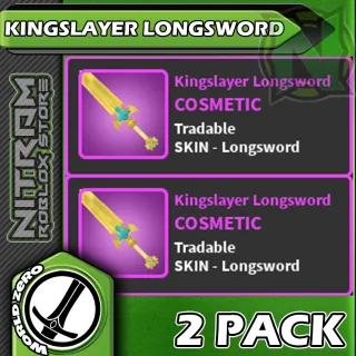 WZ - KINGSLAYER LONGSWORD 2-PACK