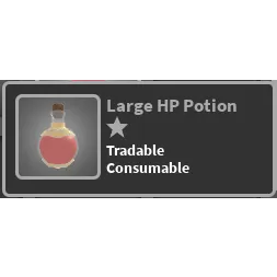 WZ - Large Hp Potion - Old Stuff