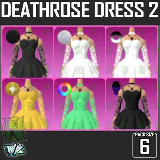 WorldZero - DeathRoses Dress 2 Pack