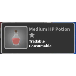 WZ - Medium HP Potion - Old Stuff