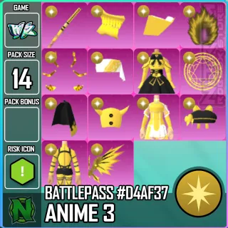WZ - Anime 3 Gold Pack