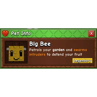 Grow A Garden 2 - Big Bee