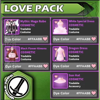 WZ - Love Pack - 5x