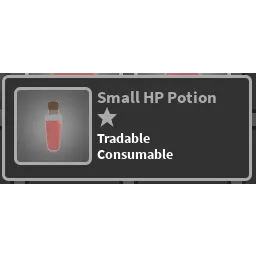 WZ - Small Hp Potion - Old Stuff