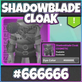 WZ - ShadowBlade Cloak - 666