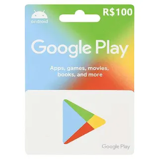 Google Play 100 BRL Gift Code - BRAZIL