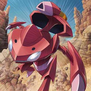 Pokemon Name Resource — Crimson - shiny Genesect Shade of red, as that is