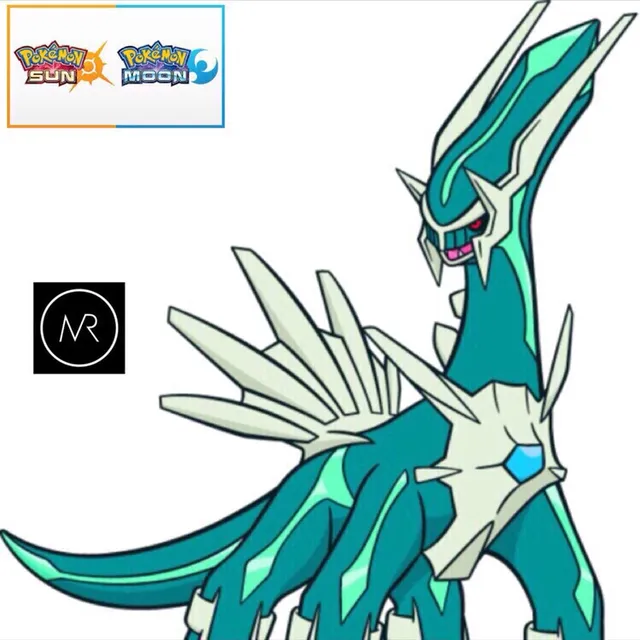 Shiny 6IV Dialga Pokemon Sun and Moon 3DS Nintendo Alola Alolan