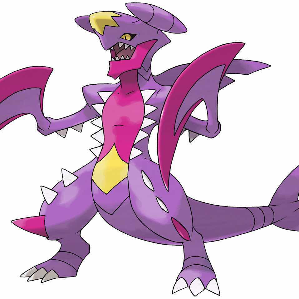 shiny mega garchomp x and y