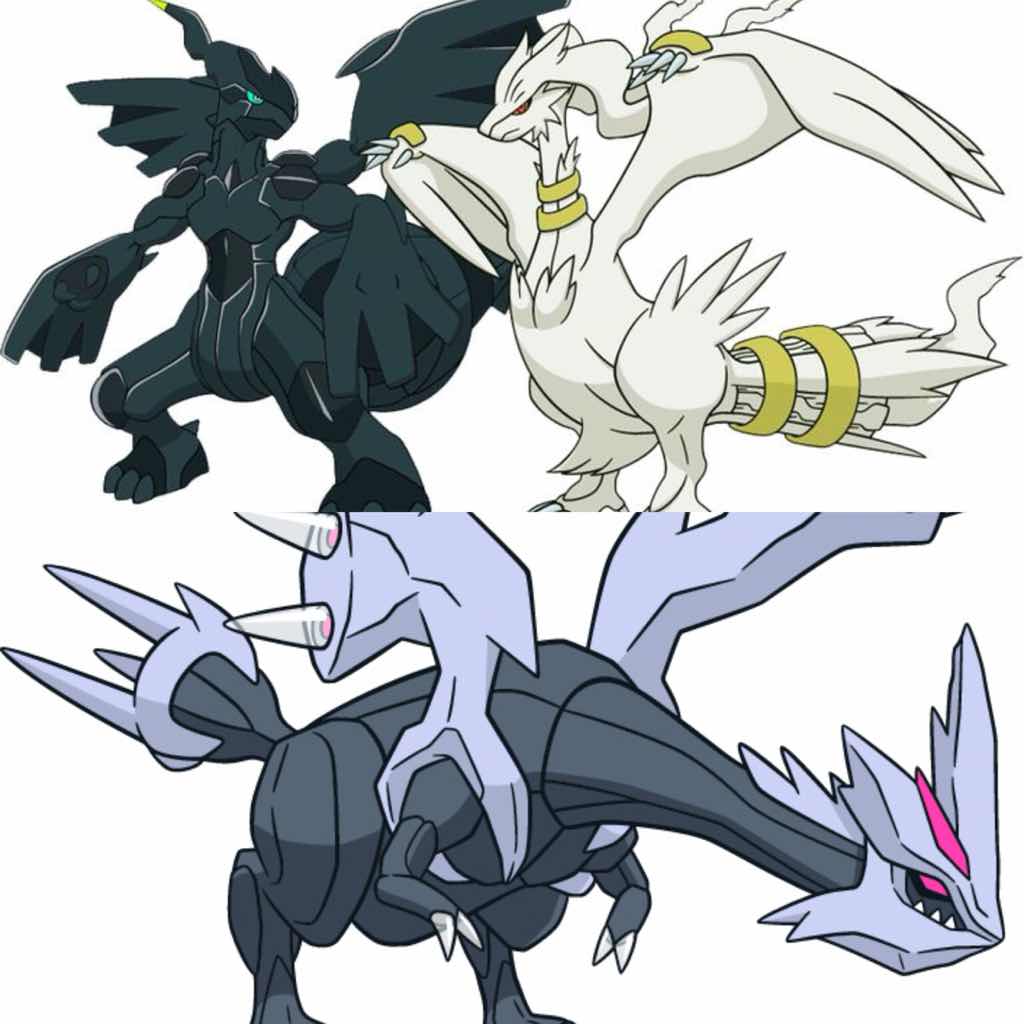 Are Reshiram and Zekrom shiny locked in Black and White 2?