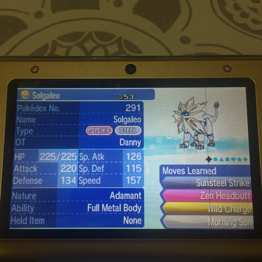 Other  Shiny Solgaleo 6 IV - Game Items - Gameflip