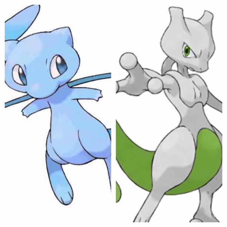 Mewtwo  Shiny MewTwo And Shiny Mew - Game Items - Gameflip