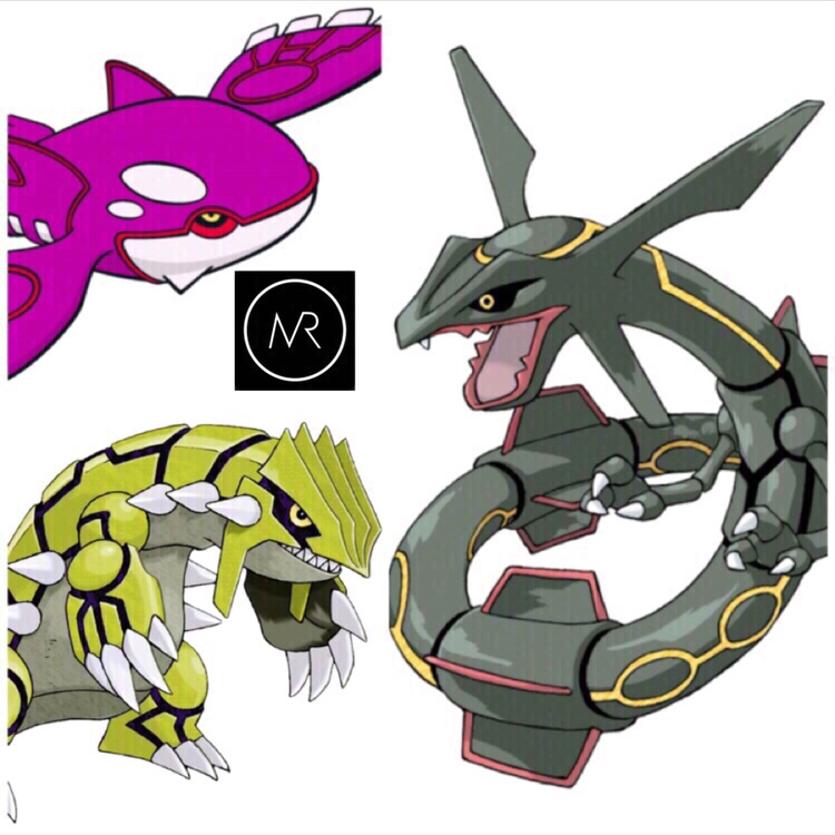 OG & Shiny Rayquaza