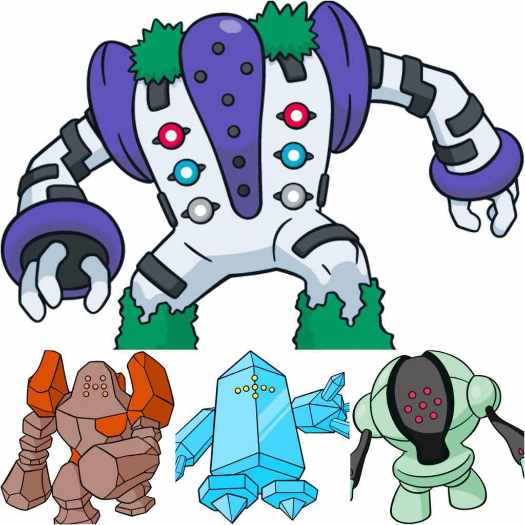 Lifting&Zombies on X: Here is a first look at Shiny Regigigas in