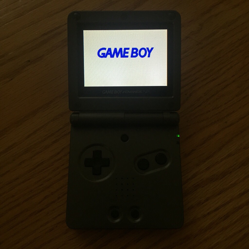 Black Gameboy Advance SP AGS-101 GBA SP - Game Boy Advance