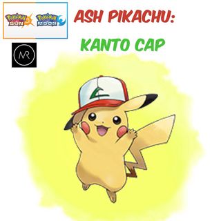 kanto cap pikachu