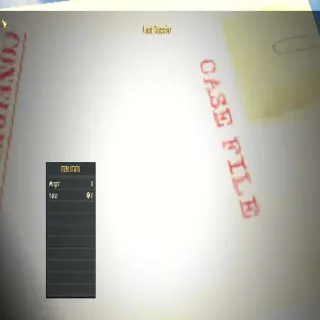 Lost Dossier | Rare Misc Item