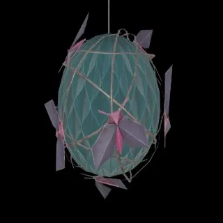 Plan: Honeycomb paper mothman globe