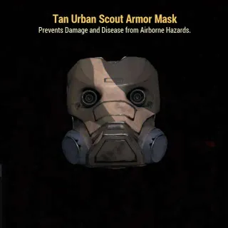 Tan Urban Scout Armor Mask | Dev Room