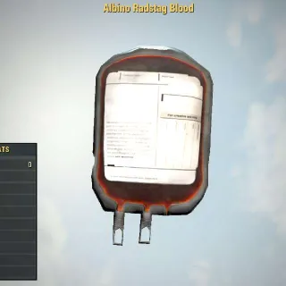 Albino Radstag Blood | Rare Misc Item