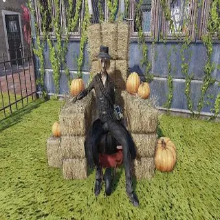 Plan: Hay Bale Throne