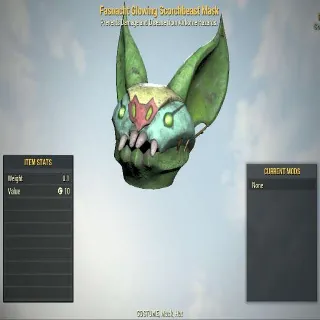 Fasnacht Glowing Scorchbeast Mask