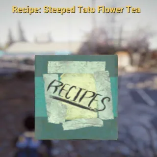 Recipe: Steeped Tato Flower Tea