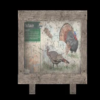 Plan: Wildlife Turkey Trail Sign