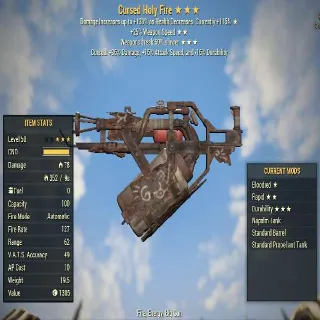 Legacy Holy Fire | Bloodied